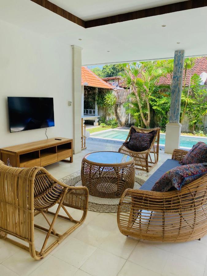 Villa Biru - 500M Batubelig Beach 坎古 外观 照片